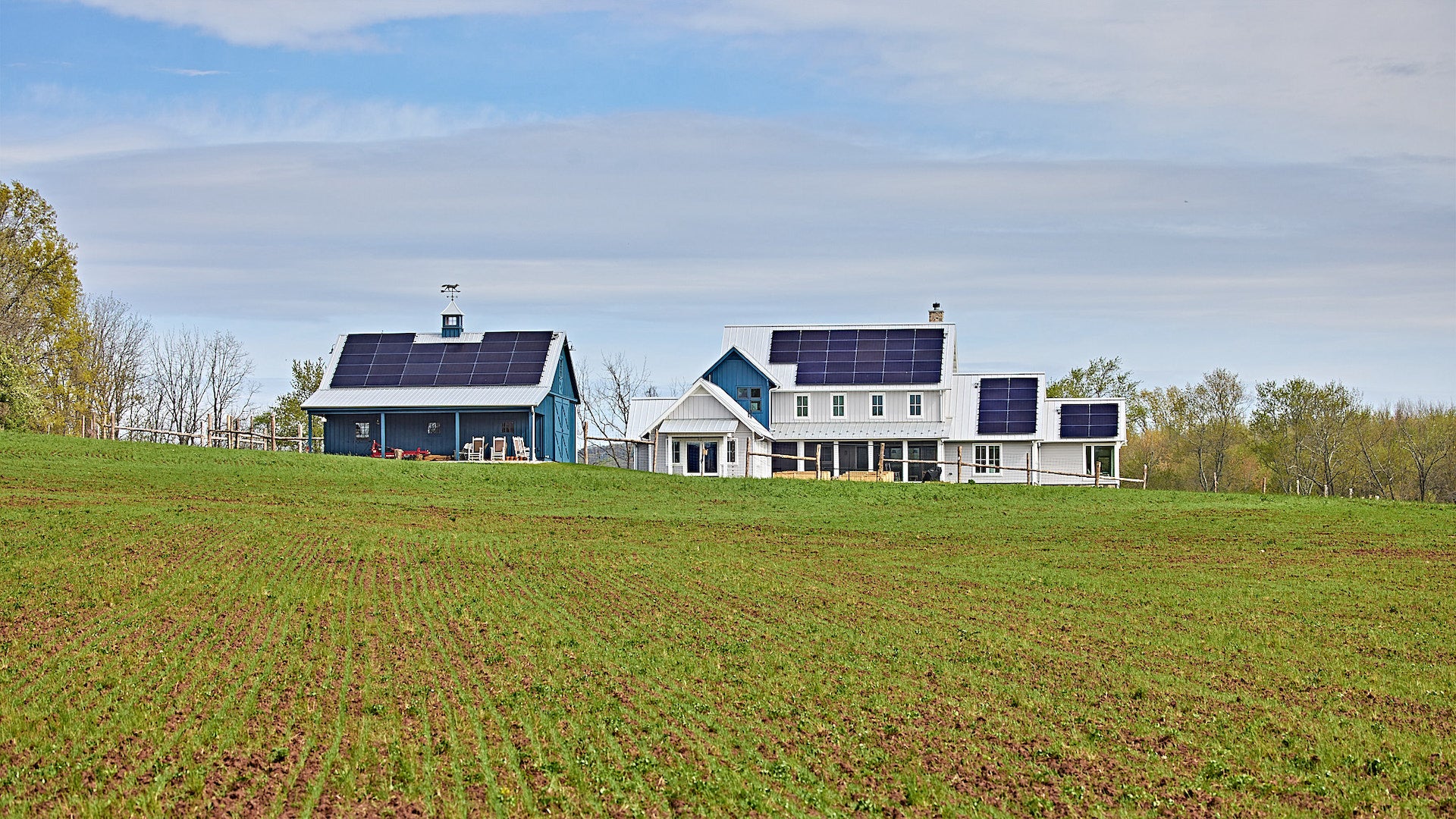 Solar Panels at Cold Brook Farm | Oldwick, NJ