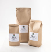 Three kraft paper bags of 2026 Danko Rye, displayed on a clean white surface against a white background.