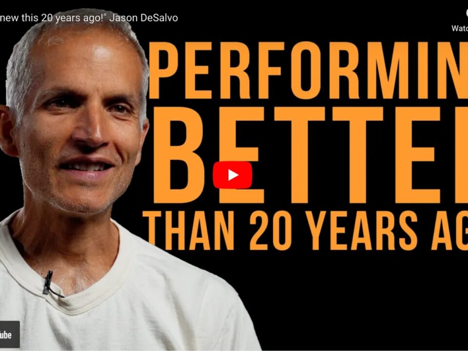 VeganLinked Interview: "Performing Better Than 20 Years Ago" with Jason DeSalvo about the benefits of a plant-based diet