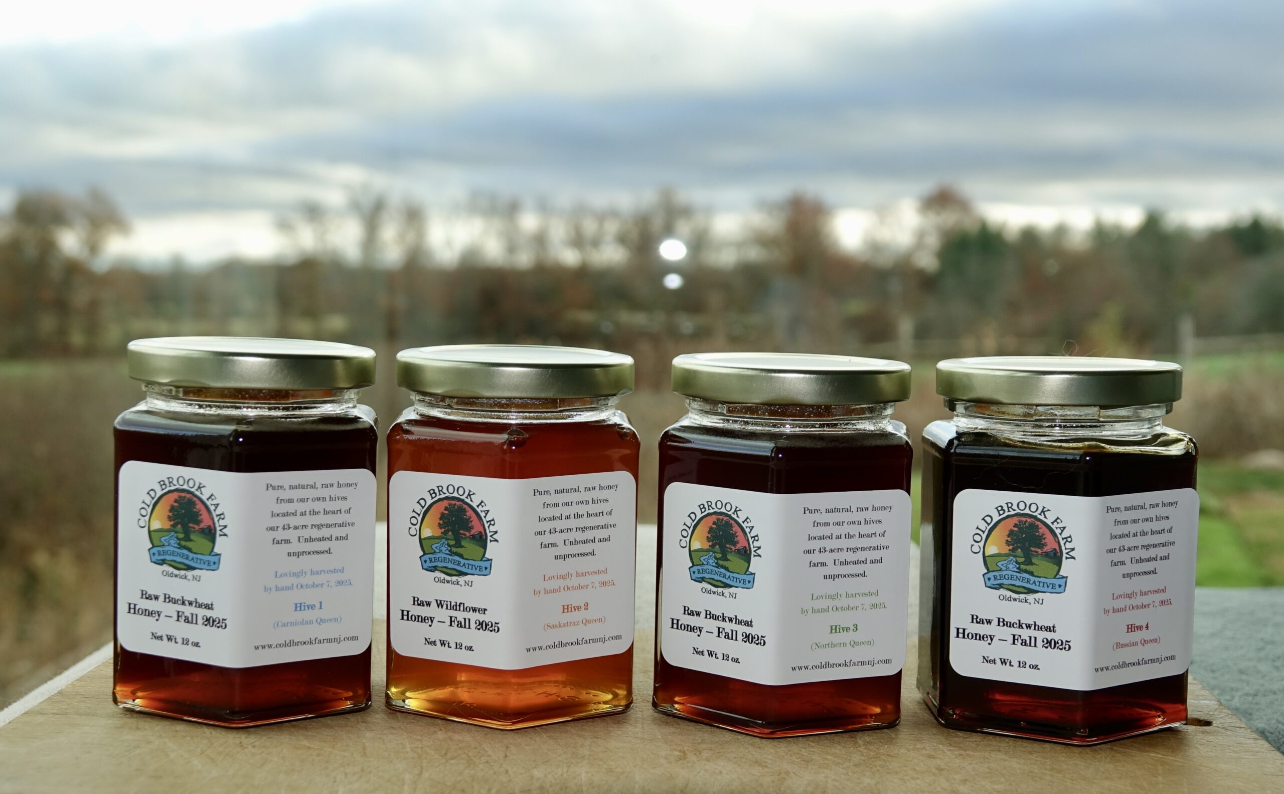 Cold Brook Farm Fall Honey